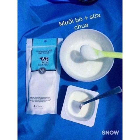 Muối Tẩy Tế Bào Chết Body Sữa Bò Trắng Da Milk Plus Whitening Q10 Salt Scrub 788018
