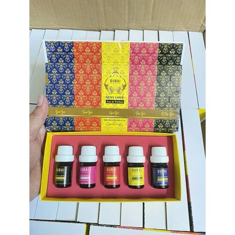 Set 5 Chai Tinh dầu Nước Hoa Đu bai Sexy Love (Siêu Thơm) 788036