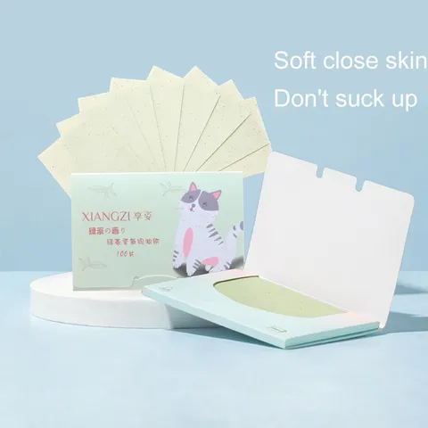 HOT Gói 100] Giấy ngấm dầu dọn dẹp vệ sinh Dầu Nhờn Thừa Trên Da Mặt 788068