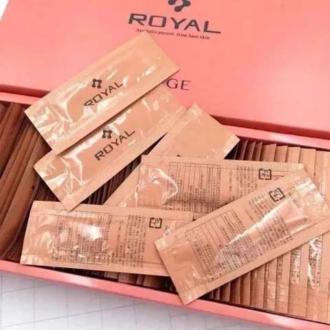 Hộp 90 Serum Nhau Thai Cừu Nhật Bản Royal Placenta Dưỡng Trắng Giảm Mụn Chống Lão Hoá Cấp Ẩm Chống Nhăn 788070
