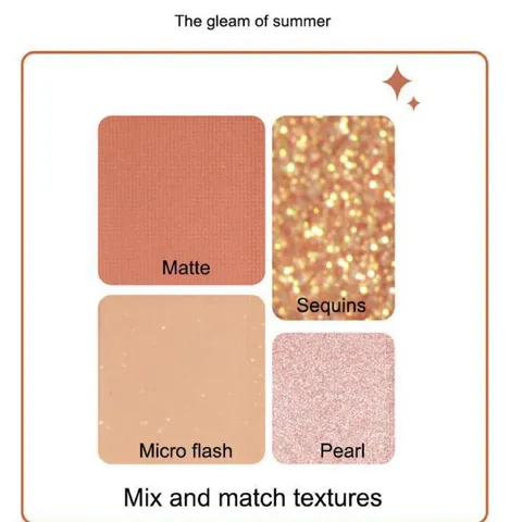 HOT Bảng Phấn Mắt HLLR 9 Màu make up không thấm nước Chống các giọt mồ hôi Hiệu 788072