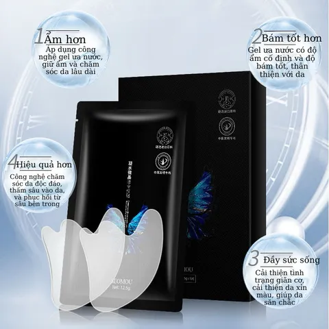 Hộp 5 Mặt nạ 3d vi tinh thể nâng cơ thon gọn mặt 788094