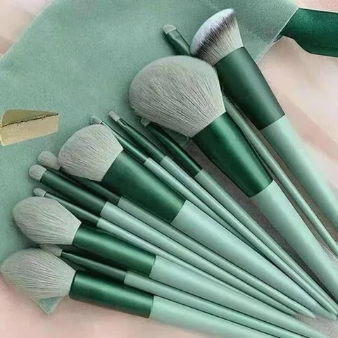 Bộ cọ 13 chiếc , bao gồm cọ nền , cọ trang điểm , cọ bóng , cọ má hồng , cọ bóng mắt , cọ môi 788122