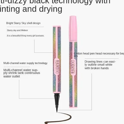 HOT Bút kẻ mắt Bobeini dạng lỏng vỏ lung linh make up chống thấm lâu trôi không nhòe và các giọt mồ hôi Xinh 788177