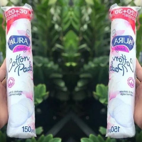 Combo 2 gói Bông tẩy trang Aura 150 miếng 788193