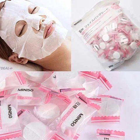 Combo 10 Mặt nạ dạng viên nén MINISO JAPAN 788253