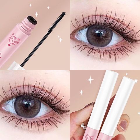 Mascara không thấm nước và mồ hôi lâu trôi làm cong dài mi đầu cọ nhỏ nội địa trung chính hãng 788258