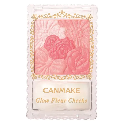Phấn má hồng Canmake Glow Fleur Cheek Kèm cọ 788326