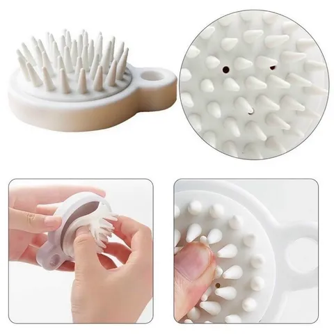 Lược gội đầu Silicon Nhật Giảm rụng tóc - Kích thích mọc tóc, Massage da đầu 788381