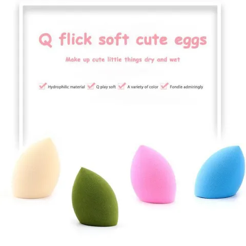 HOT 1 Mút make up Hình Quả Trứng/Giọt Nước mềm dẻo hoàn toàn có thể dùng Khô/Ướt 788400