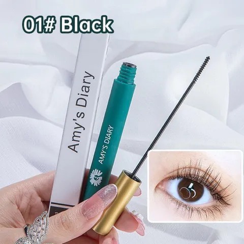 HOT Mascara chuốt mi mảnh tơi AMY's DIARY vỏ xanh vàng luxury 788401