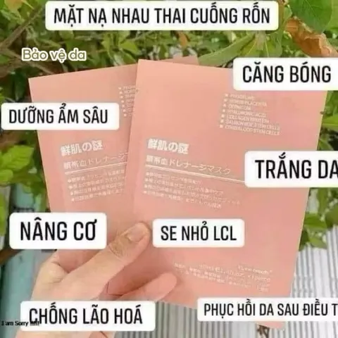Combo 10 Mặt nạ nhau thai cừu dưỡng da  Rwine Beaurty Essence Liquid Facial Mask 788426