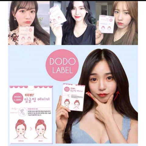 Combo 20 Miếng Dán “Thần Kỳ” Tạo Mặt Vline Dodo Label 788497