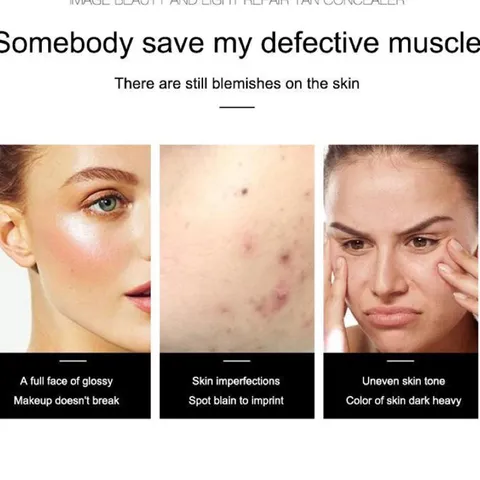 HOT Kem nền che yếu điểm CC làm sáng hồng da Images Stick Concealer kem nền make up Hatola 788499