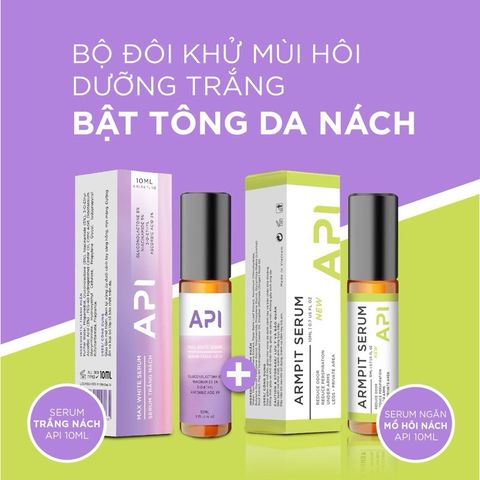 Khử mùi hôi nách API, Son nách API, Lăn khử mùi ngăn tiết mồ hôi 72h 788511