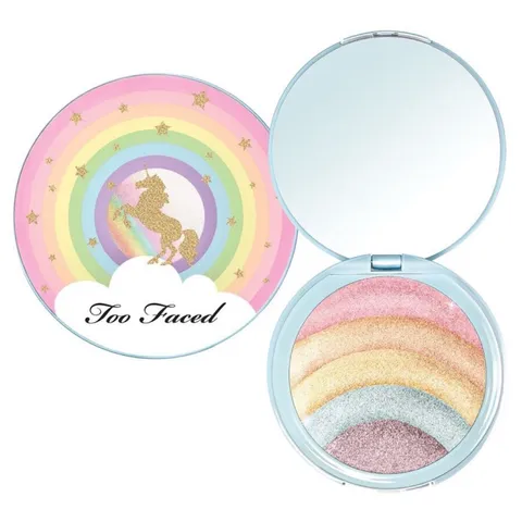 Follow 28/11 Phấn highlight Too Faced Rainbow Strobe Highlighter gam màu cầu vồng đầy khác biệt 788552