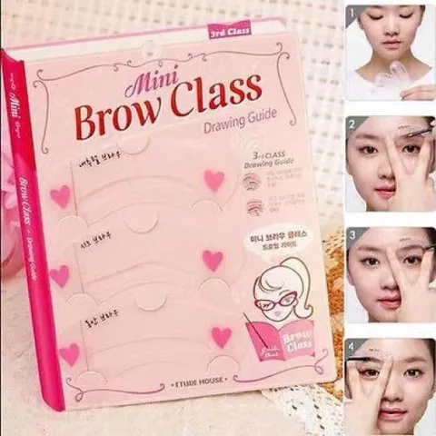 Set 2 Khuôn kẻ chân mày tiện tích Mini Brow Class bộ 3 kiểu 788560