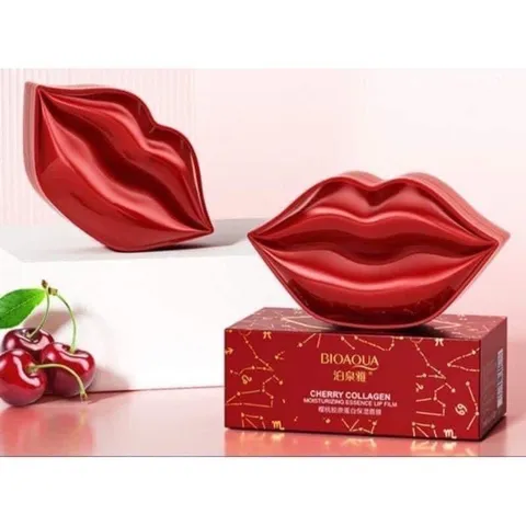 Hộp 20 mặt nạ môi collagen chery BIOQUA chính hãng 788571