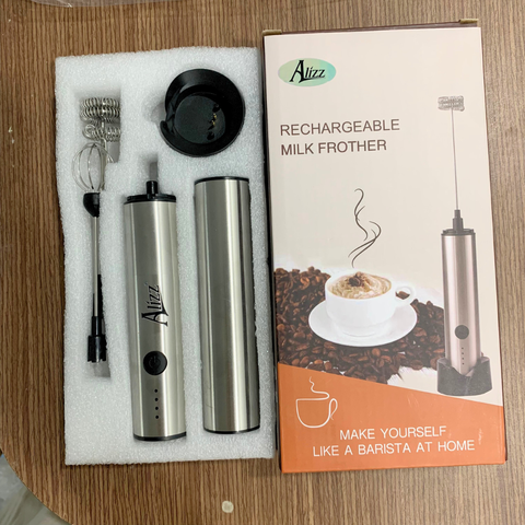 Máy Đánh Bọt Cà Phê, Đánh Trứng 3 Đầu 