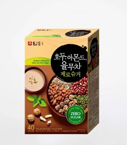 Ngũ Cốc Damtuh Zero Sugar 5 Loại Hạt Hàn Quốc 40 Gói (720g)