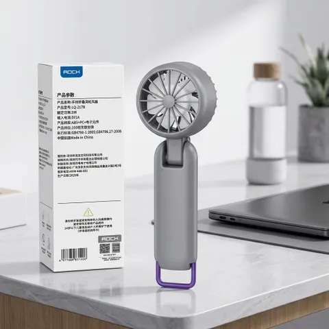 Quạt cầm tay Turbo ROCK LQ-217B, 100 cấp độ gió 788789