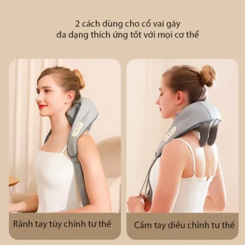 Máy Massage Cổ Vai Gáy 6d Wisezen Mát Xa Thoải Mái Giảm đau Cổ Và Vai 788820
