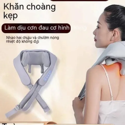 Máy Massage Cổ Vai Gáy 6d Wisezen Mát Xa Thoải Mái Giảm đau Cổ Và Vai 788820