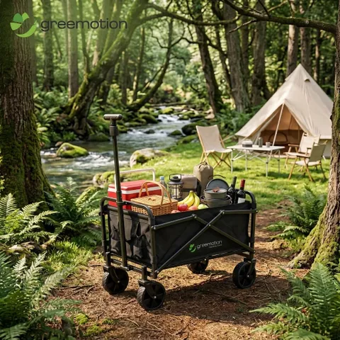 Xe kéo gấp gọn đa năng mini hãng Greemotion ( Đức ), để cốp xe hơi, đi dã ngoại, camping, du lịch 788835
