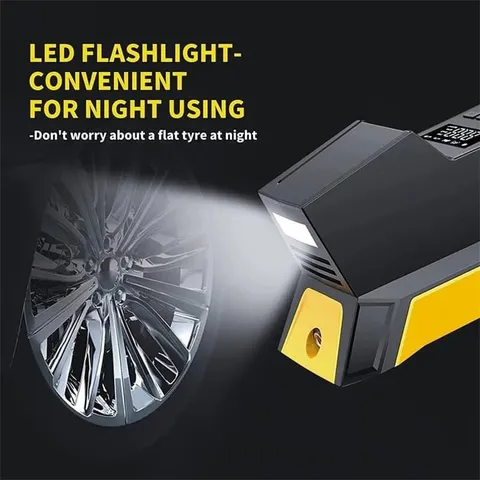 Máy Bơm Lốp Ô Tô CARSUN 100W – Hàng Amazon Mỹ, Tự Động Ngắt 788849