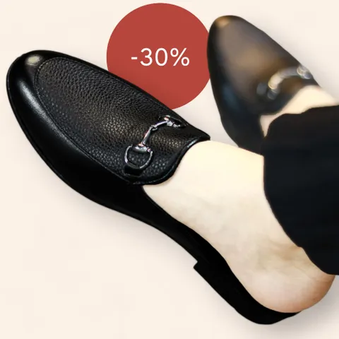 Giày Sục Nam Chụp Kỷ Yếu Lịch Lãm - Giầy Sục Nam Khóa Bạc Mui Vân Sần Đế Đúc 3cm Chống Trượt Cao Cấp Mới - RUNO G45