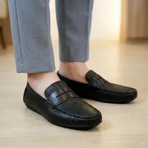 Giày Lười Nam Chụp Kỷ Yếu Đẹp Giày Moca Nam Lịch Lãm Công Sở Da Mềm Đế Bệt Khâu Chỉ Bền Đẹp Rẻ Nhất RUNO G68