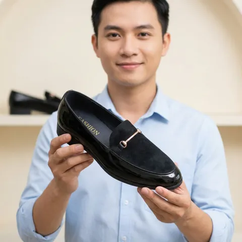 Giày Nam Giày Tây Nam Công Sở Cao Cấp Da PU Nhập Khẩu Giày Lười Nam Trẻ Trung Đế Mềm Khâu Chắc Chắn Đi Chơi Đẹp RUNO G3