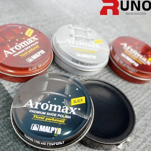 Xi đánh giày Aromax Hàn Quốc cao cấp chính hãng, phụ kiện giầy, xi sáp thơm bảo vệ da giày bền đẹp đủ màu RUNO