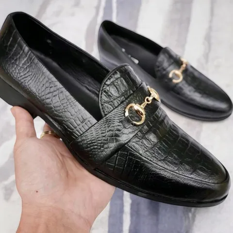 Giày Lười Nam Da Trơn Loafer Đen Lịch Lãm Giày Âu Nam Chụp Kỷ Yếu Công Sở Không Dây Đế Khâu Siêu Bền Đẹp Rẻ RUNO G22