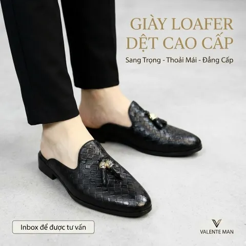 Giày Sục Nam Giá Rẻ Chất Lượng - Sục Giày Nam Da PU Cao Cấp Đế Đúc Chống Trượt Sang Trọng Lịch Lãm Bền Đẹp RUNO G2