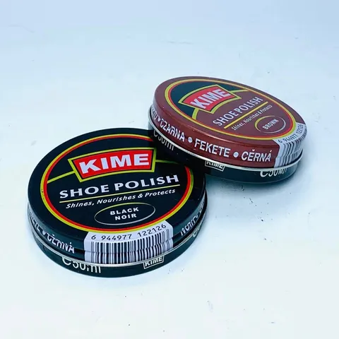 Xi đánh giày KIME cao cấp chính hãng dạng sáp đủ màu nâu đen, phụ kiện giầy, làm sạch và bảo vệ da giày bền đẹp hơn RUNO