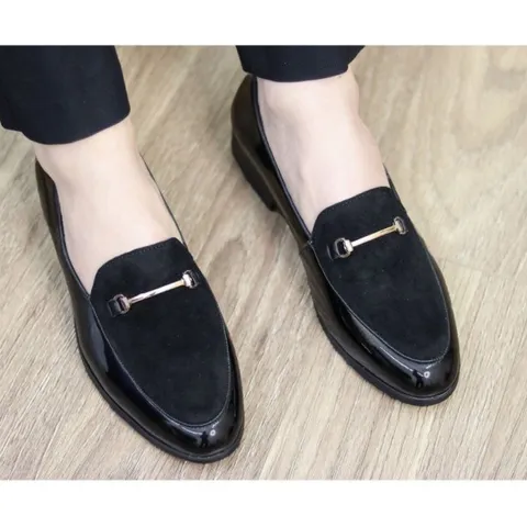 Giày Loafer Nam Giày Lười Nam Cao Cấp Da PU Mềm Giày Da Nam Công Sở Trẻ Trung Đế Khâu Giày Chú Rể Đẹp Rẻ RUNO G3