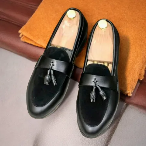 Giày Cao Nam 3cm Đế Khâu Chắc Chắn Giày Âu Nam Lịch Lãm Giày Nam Công Sở Đẹp Giá Rẻ Giày Tây Nam Phối Nhung RUNO G4