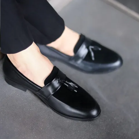 Giày Cao Nam 3cm Đế Khâu Chắc Chắn Giày Âu Nam Lịch Lãm Giày Nam Công Sở Đẹp Giá Rẻ Giày Tây Nam Phối Nhung RUNO G4