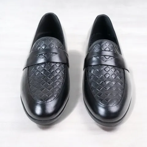 Giày Thời Trang Nam Loafer Vân Caro Độc Đáo Giày Âu Nam Chụp Kỷ Yếu Lịch Lãm Công Sở Đế Khâu Siêu Bền Đẹp Rẻ RUNO G24