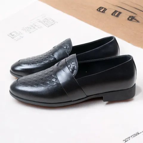 Giày Thời Trang Nam Loafer Vân Caro Độc Đáo Giày Âu Nam Chụp Kỷ Yếu Lịch Lãm Công Sở Đế Khâu Siêu Bền Đẹp Rẻ RUNO G24