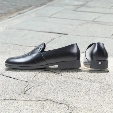 Giày Thời Trang Nam Loafer Vân Caro Độc Đáo Giày Âu Nam Chụp Kỷ Yếu Lịch Lãm Công Sở Đế Khâu Siêu Bền Đẹp Rẻ RUNO G24