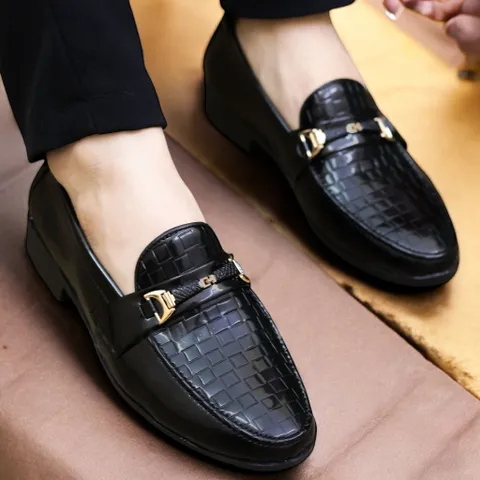 Giày Tây Nam Công Sở Loafer Đen Giầy Da Nam Trẻ Trung Giày Nam Chính Hãng Khâu Đế Siêu Bền Đẹp Rẻ Mới RUNO G35