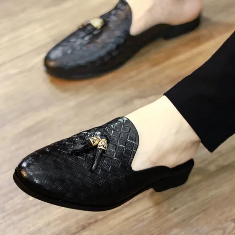 Sục Nam Da Bò Cao Cấp - Giầy Sục Nam Công Sở Đế Cao Su Đúc Chống Trượt Mềm Êm Chất Lượng Kiểu Dáng Đẹp RUNO G2