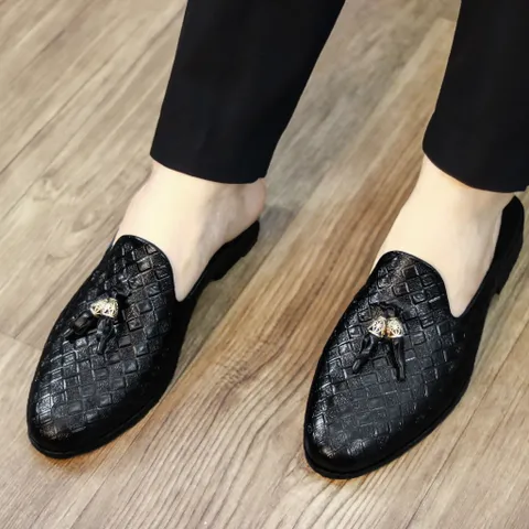 Sục Nam Da Bò Cao Cấp - Giầy Sục Nam Công Sở Đế Cao Su Đúc Chống Trượt Mềm Êm Chất Lượng Kiểu Dáng Đẹp RUNO G2