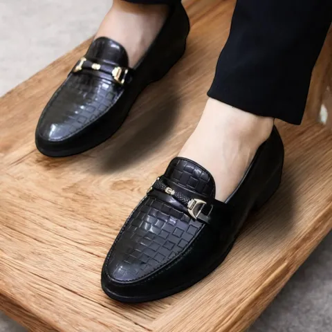Giày Nam Loafer Vân Caro Đẹp Giày Lười Nam Cao Cấp Giày Thời Trang Nam Công Sở Khâu Đế Bền Đẹp Rẻ Mới RUNO G31