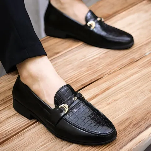 Giày Nam Loafer Vân Caro Đẹp Giày Lười Nam Cao Cấp Giày Thời Trang Nam Công Sở Khâu Đế Bền Đẹp Rẻ Mới RUNO G31