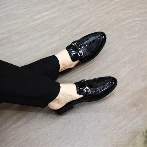 Giày Lười Nam Vân Đà Điểu Loafer Sang Trọng Giày Âu Nam Chụp Kỷ Yếu Công Sở Đế Mềm Khâu Bền Rẻ Mới Nhất RUNO G28