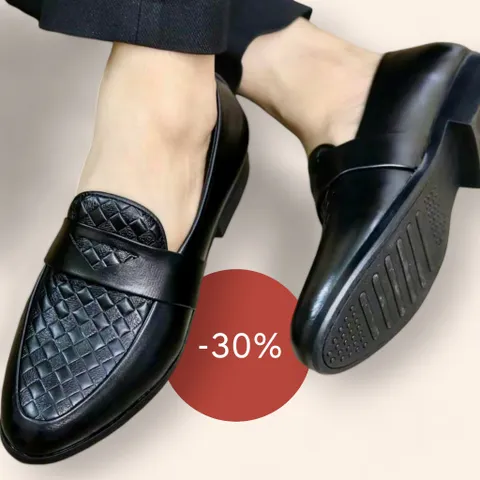 Giày Sục Da Nam Cao Cấp - Sục Lười Nam Đế Đúc Nguyên Khối Chống Trượt Phối Đồ Chụp Ảnh Kỉ Yếu Sang Trọng Đẹp RUNO G2