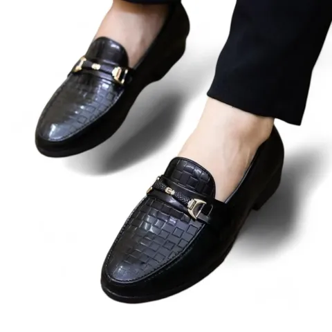 Giày Tây Nam Công Sở Loafer Đen Bóng Giày Âu Nam Trẻ Trung Giày Nam Cao Cấp Chống Trơn Trượt Bền Rẻ Đẹp RUNO G35